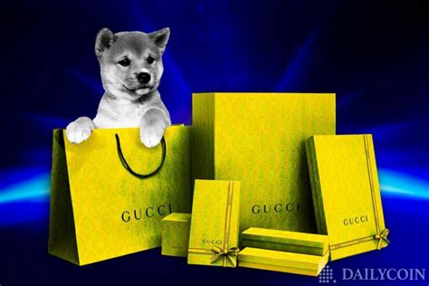 gucci and shiba inu|Gucci crypto news.